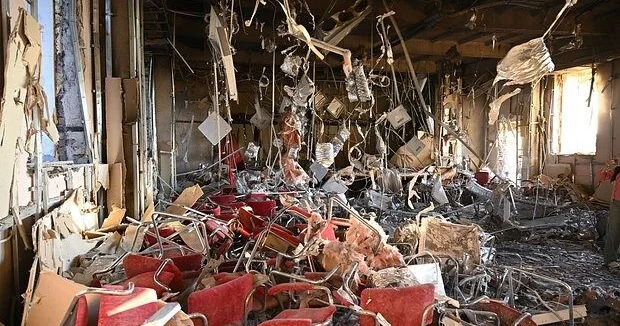 Ukrayna Krımı viran qoyub: Dağıntılardan FOTOLAR