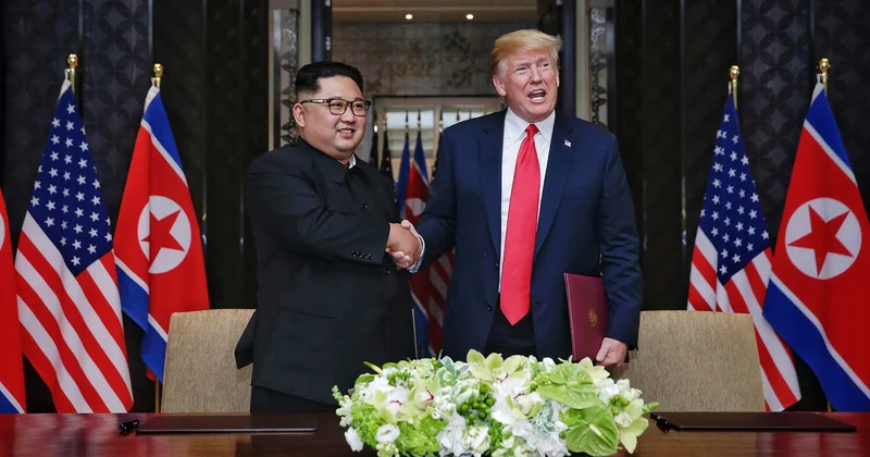 Kim Çen Trampla xatirəsindən danışdı