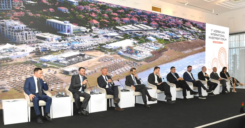 Birinci Azərbaycan Beynəlxalq İnvestisiya Forumunda “Sea Breeze and Real Estate” panel sessiyası keçirilib