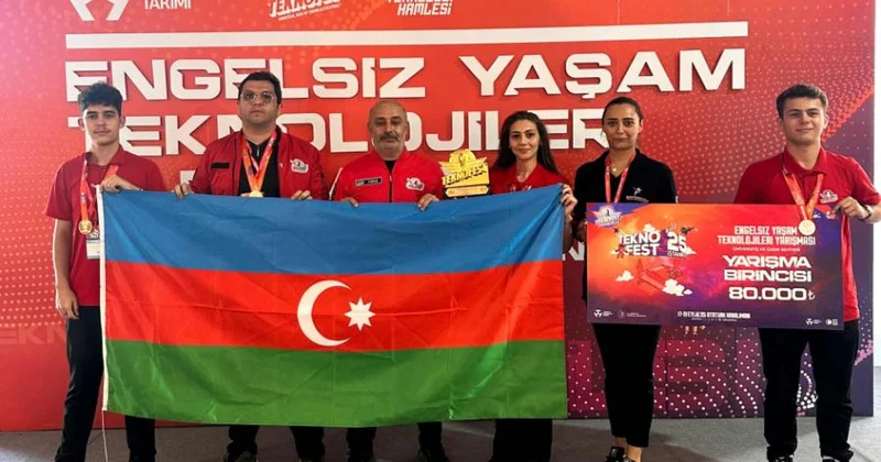 BDU nun komandası Türkiyədə keçirilmiş TEKNOFEST 2025 in qalibi olub