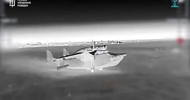 Ukrayna dronları ilk dəfə Krımda Rusiya ordusuna məxsus təyyarə və helikopteri vurub