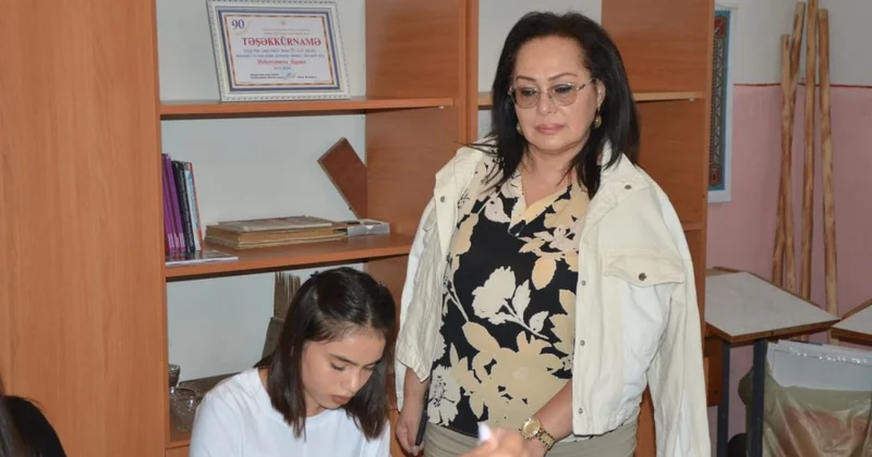 Göyçayda xüsusi qayğıya ehtiyacı olan şəxslər üçün bədii tikmə təlimi keçirildi FOTOLAR