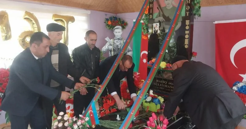 Gədəbəydə Vətən müharibəsi şəhidinin xatirəsi anıldı