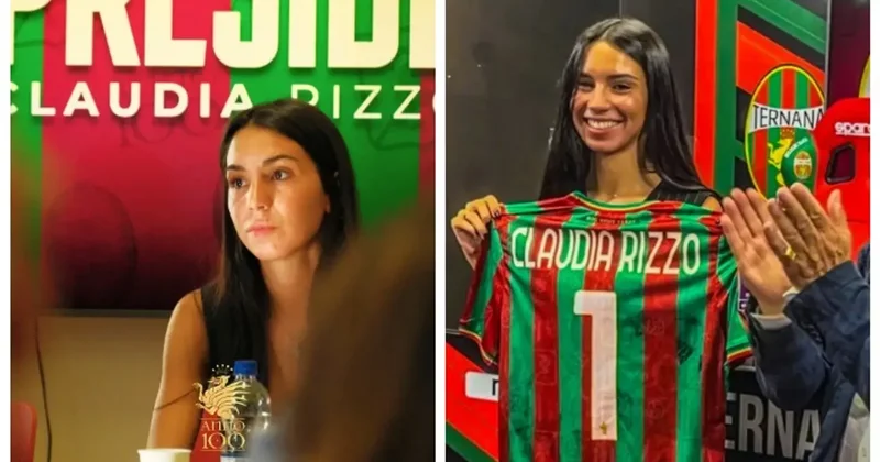 Bu qadın klub prezidenti oldu, tarixə düşdü FOTOLAR