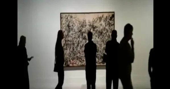 Cekson Pollokun tablosundakı mavi rəngin sirri AÇIQLANDI