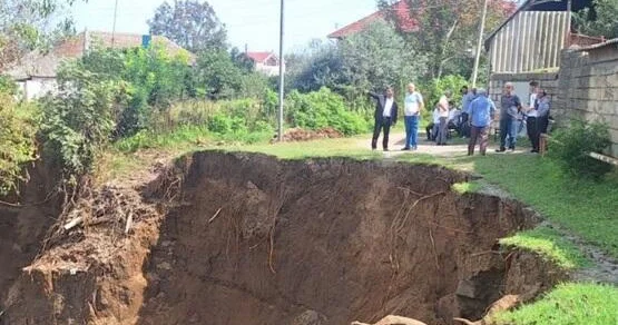 Azərbaycanda torpaq sürüşməsi oldu KONKRET