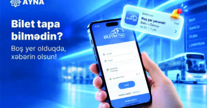 “Avtobusda boş yer yoxdur”