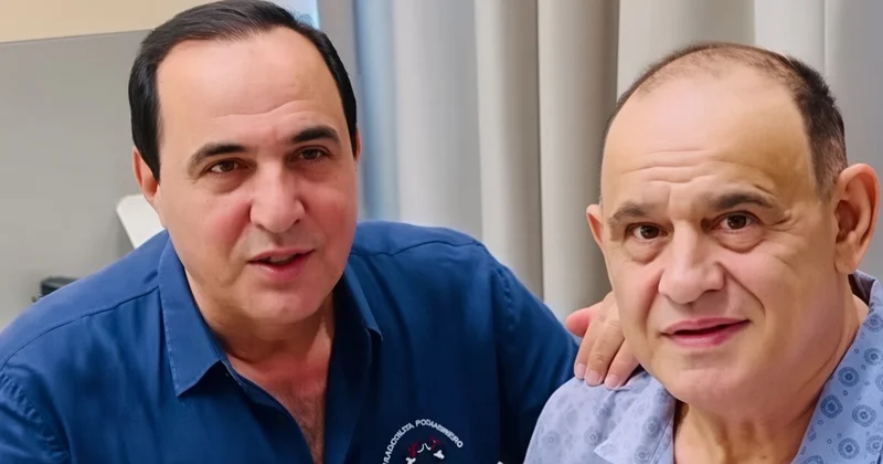 Manaf xəstəxanada Tacir Şahmalıoğluya baş çəkdi