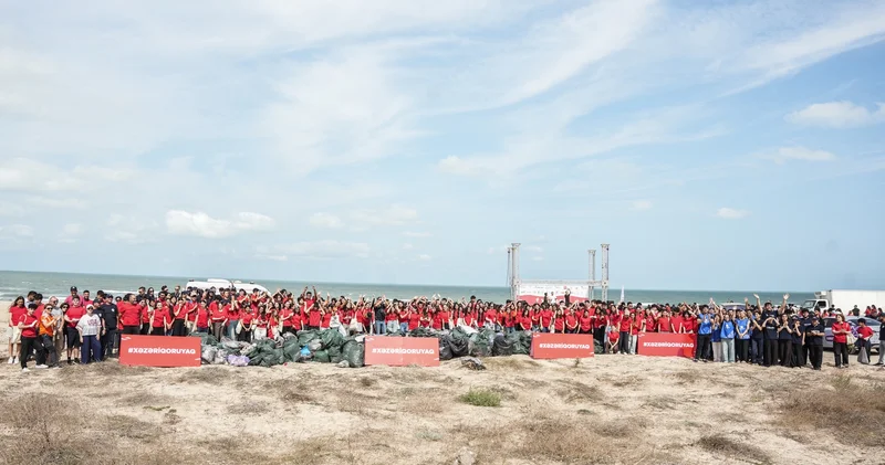 Coca Cola nın dəstəyi ilə “Xəzəri Qoruyaq!” ekoloji aksiyası yekunlaşıb
