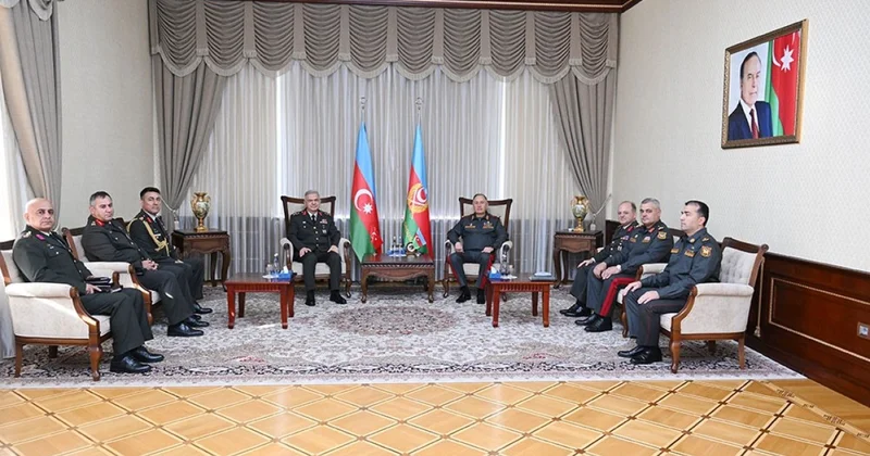 Baş Qərargah rəisi Türkiyə nümayəndə heyəti ilə görüşüb