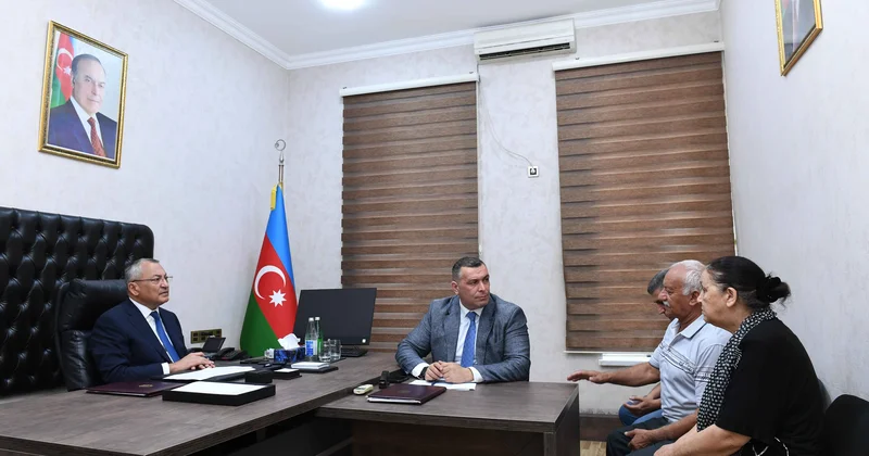 Dövlət Komitəsində vətəndaşların növbəti qəbulu keçirilib