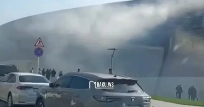 Bakı Konqres Mərkəzində yanğın baş verməyib YENİLƏNİB