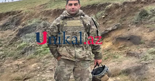Hərbçimiz həlak oldu FOTO
