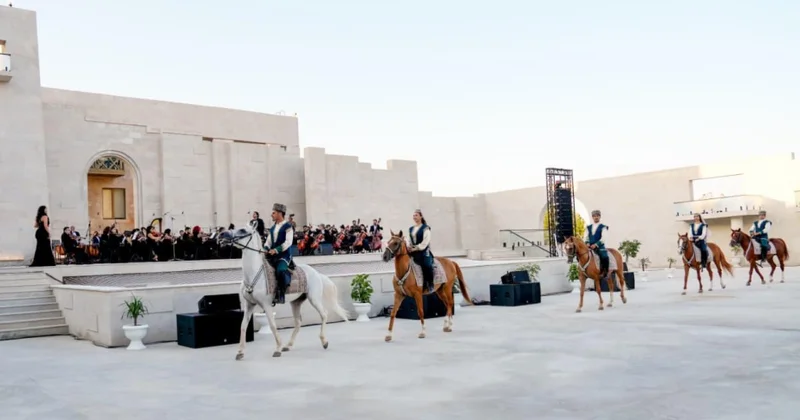 “Yeni qala” konsert kompleksinin açılışı olub