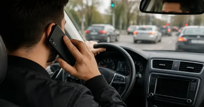 Sükan arxasında telefonla danışmağa hansı halda cərimə yazılır? Qanun nə deyir? VİDEO
