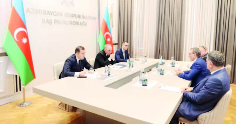 BMT Narkotiklər və Cinayətkarlıq İdarəsinin heyəti Baş Prokurorluqda