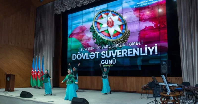 Şəmkirdə möhtəşəm tədbir: Suverenliyin işığında yazılan Zəfər yolu