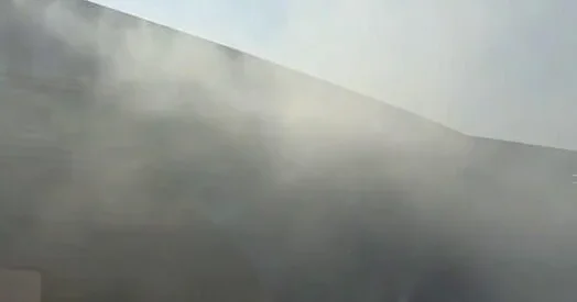 Задымление в Бакинском конгресс центре ВИДЕО