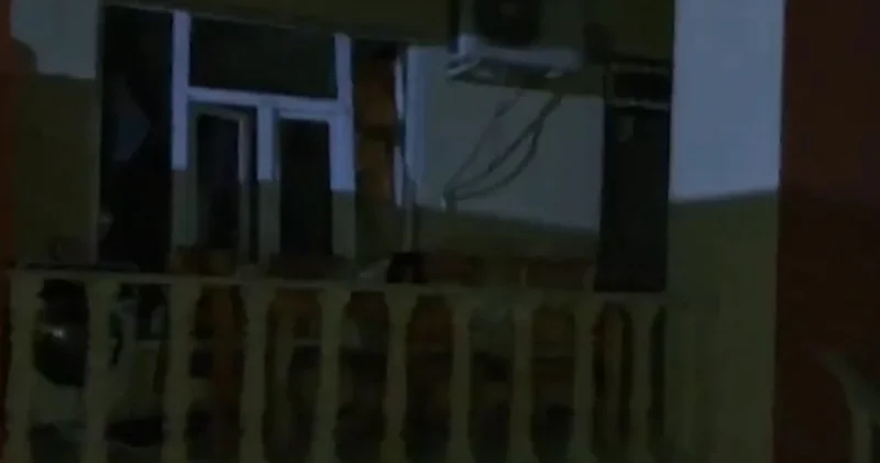 Bakıda partlayış: Yeni ailə həyatı quran gənclər xəsarət aldılar (VİDEO)