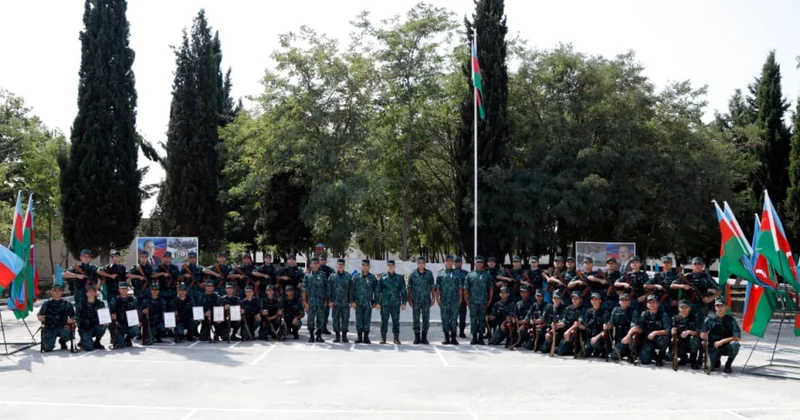 Şəmkirdə əsaslı təmir olunan sərhəd zastavası xidməti istifadəyə verilib
