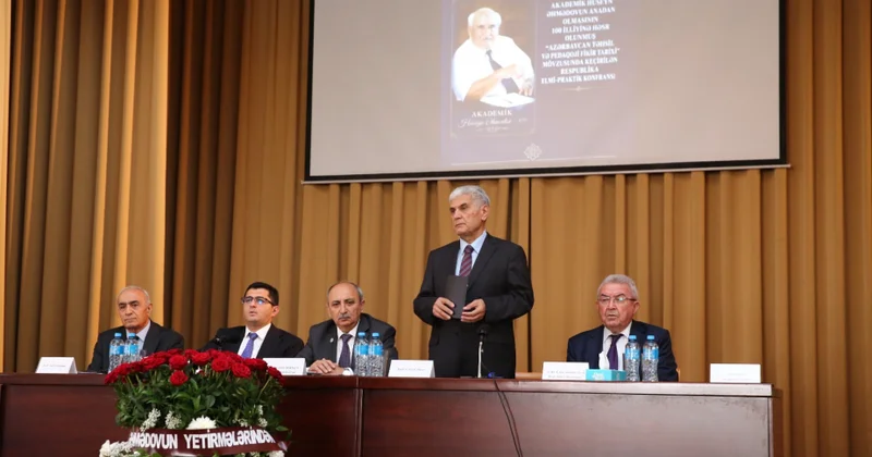Akademik Hüseyn Əhmədovun 100 illiyinə həsr olunmuş konfrans