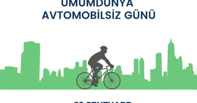 Bu gün Ümumdünya Avtomobilsiz Günüdür