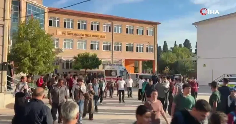 Manisada məktəbə silahlı hücum: Yaralanan şagirdlər var FOTO VİDEO