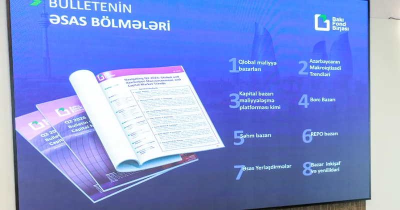 Bakı Fond Birjası media nümayəndələri üçün bülleteninin təqdimatını keçirib