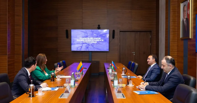 Kolumbiya səfiri “ASAN xidmət”də olub