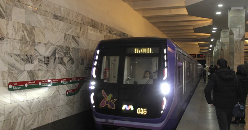 Bakı metrosunda 65 yaşlı kişi öldü