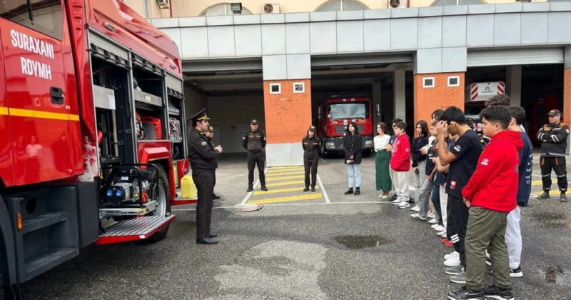 FHN Suraxanıda “açıq qapı günü” keçirib VİDEO