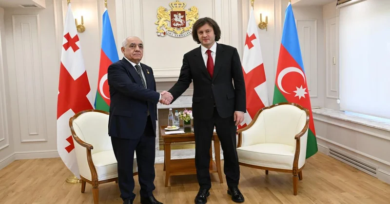 Əli Əsədov Tbilisidə İrakli Kobaxidze ilə görüşüb