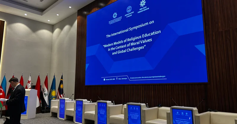 Bakıda din təhsili ilə bağlı beynəlxalq simpozium keçirilir YENİLƏNİR/FOTOLAR