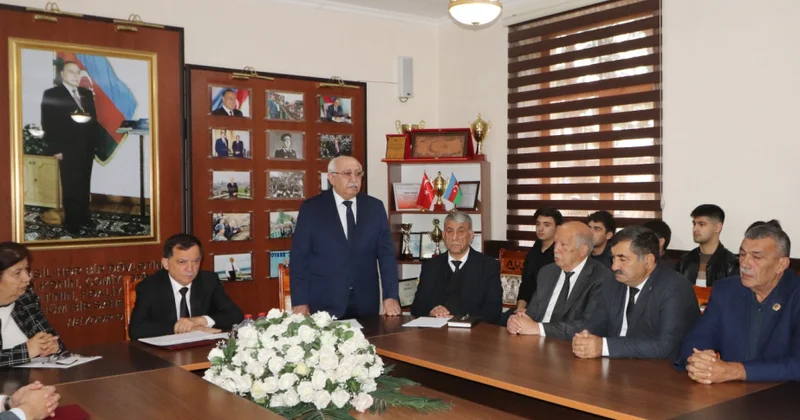 BDU nun Qazax filialında Zəfər Gününə həsr edilmiş dəyirmi masa keçirilib