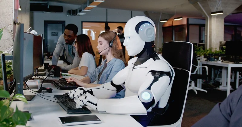 İlon Mask: Gələcəkdə süni intellekt və robotlar bütün iş yerlərini tutacaq