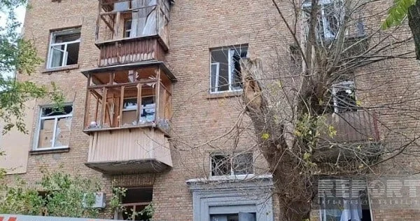 Ruslar vurdu: azərbaycanlıların evləri zərər gördü Foto