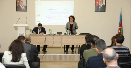 İnsan alverinə qarşı mübarizəyə dair təlim keçirilib FOTOLAR