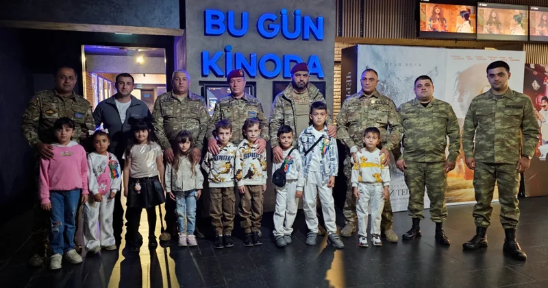 Şəhid övladları və Vətən müharibəsi əlilləri üçün film nümayiş olunub