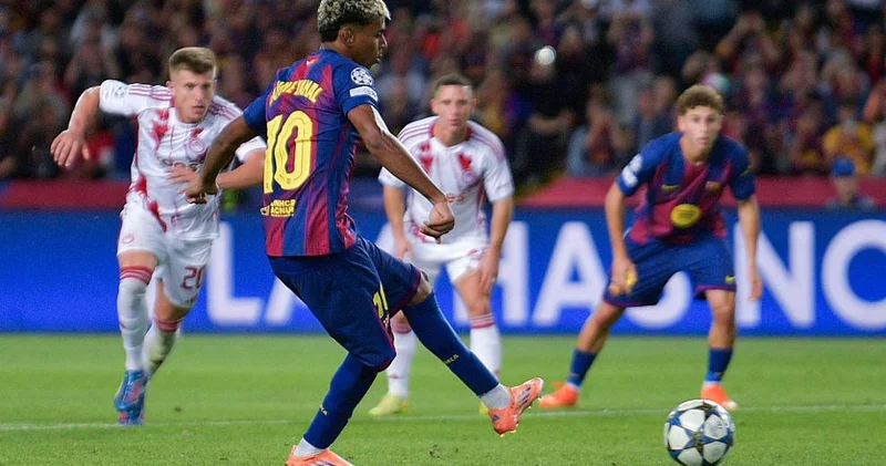 Yamal Çempionlar Liqasında 25 oyun keçirən ən gənc futbolçudur