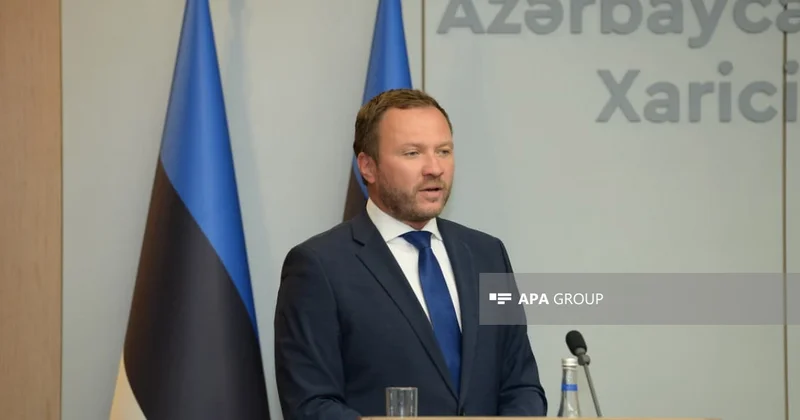 Estoniya XİN başçısı: Ailəmlə istirahət üçün Azərbaycana gəlmək istəyirəm