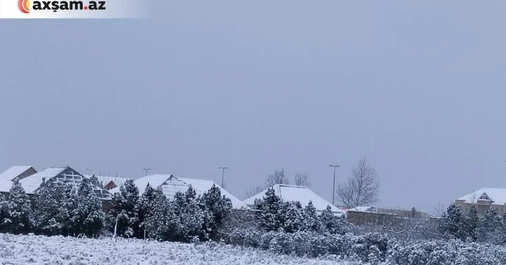 Şahdağ və Kəlbəcərdə qar yağıb