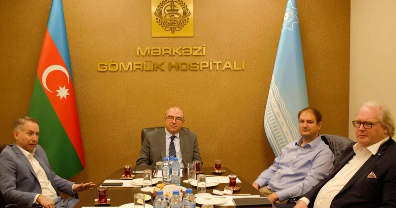 MGH də “BBraun” şirkətinin nümayəndə heyəti ilə görüş keçirilib FOTO