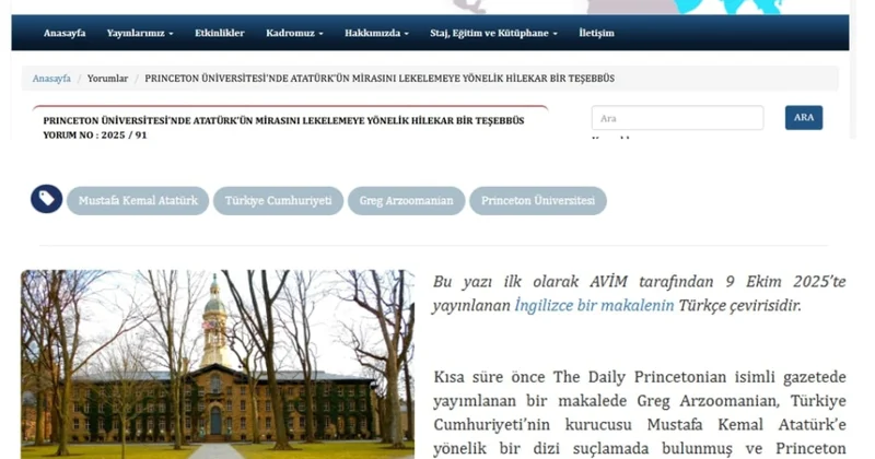 Türkiyəli ekspertlər: Erməni diasporu Anadolunun tarixi reallıqlarını təhrif edir