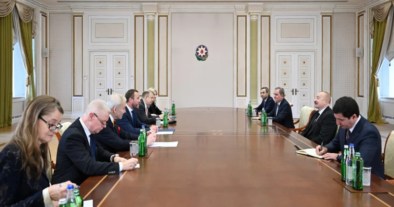 Алиев принял главу МИД Эстонии