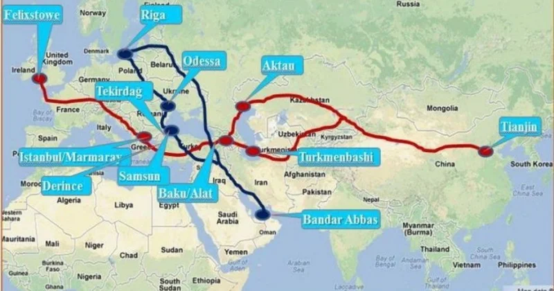 Mərkəzi Asiya və Cənubi Qafqaz Orta Dəhliz vasitəsilə birləşib
