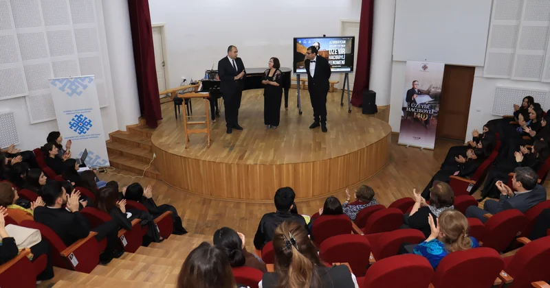 Xankəndidə “Azərbaycan mədəniyyətində Üzeyir Hacıbəyli fenomeni” mövzusunda elmi praktik seminar keçirilib