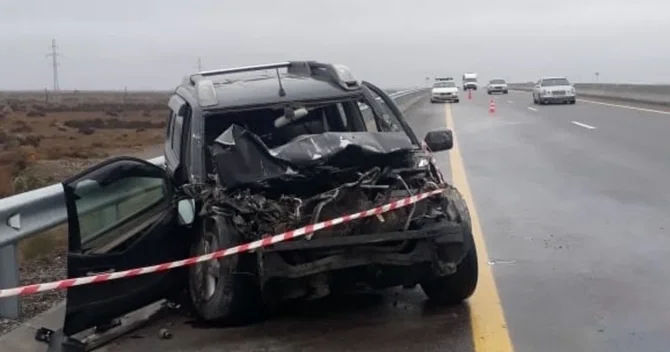 Baldızının toyuna gedərkən sükan arxasında yatdı, 5 nəfərin həyatına son qoydu