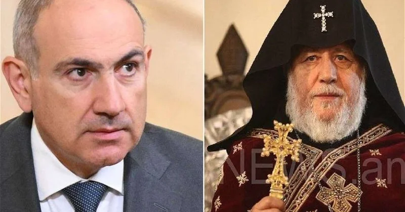 Paşinyan katolikosu rütbəsindən məhrum etdi