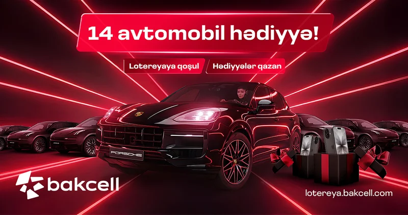 Сегодня Bakcell определит 3 го обладателя автомобиля в мега лотерее!