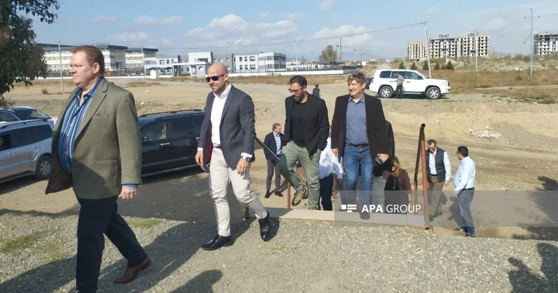Beynəlxalq səyyahlar Ağdama səfər edib FOTO YENİLƏNİB